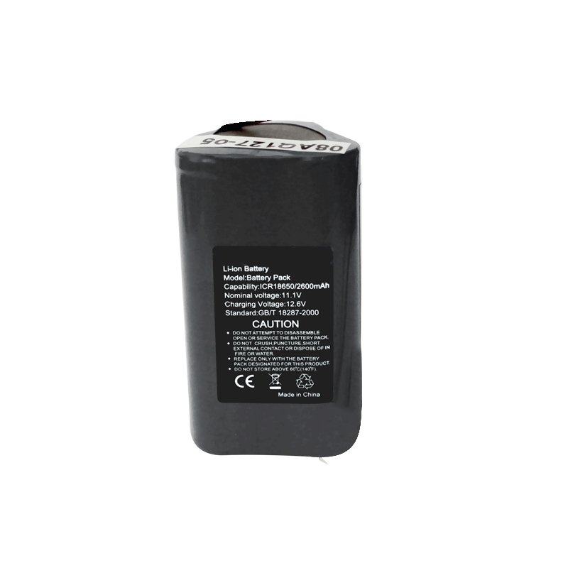 11.1V 2600mAh 18650 输液泵锂电池 钴酸锂材料