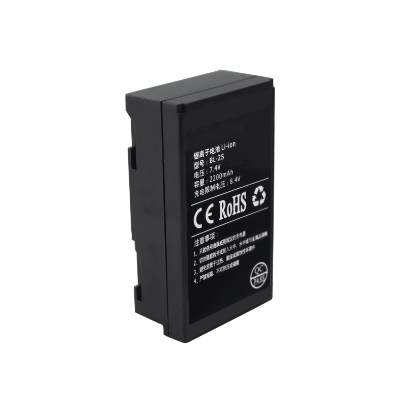 7.4V 2200mAh 18650 便携式特种监控系统三元锂电池